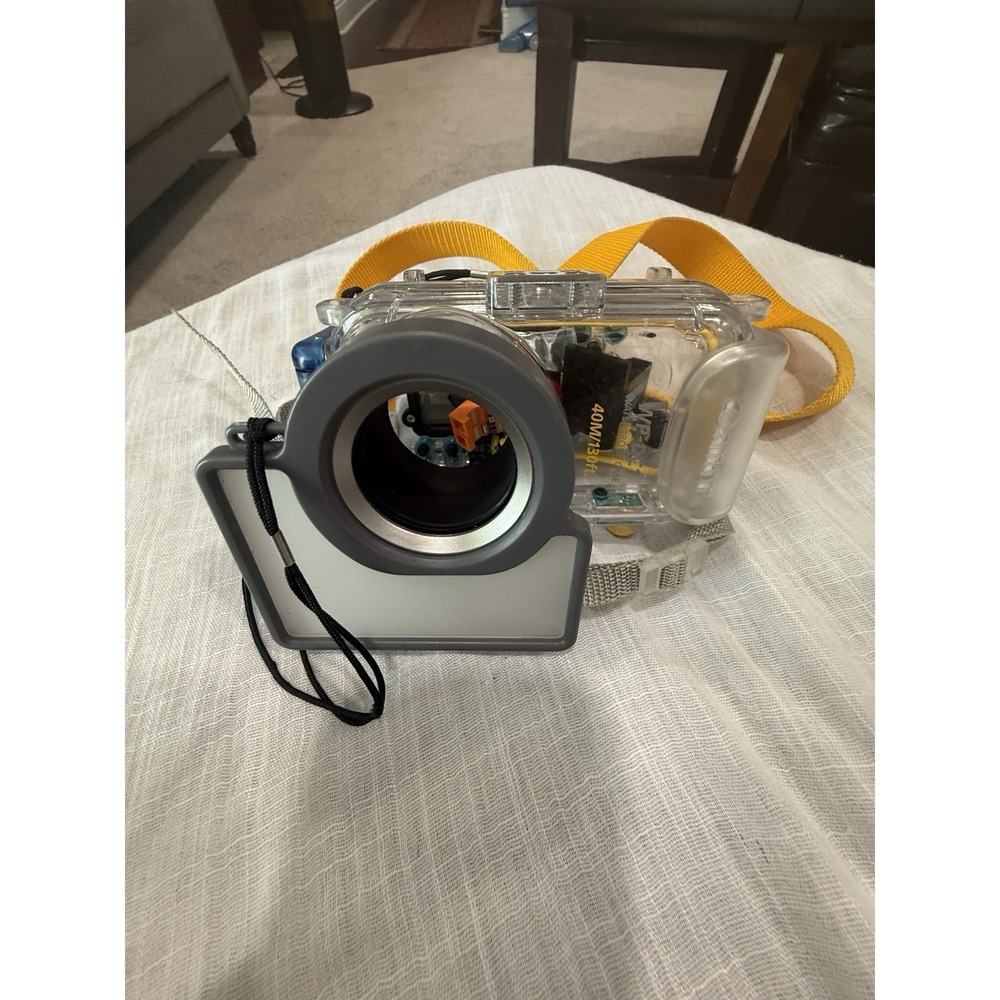 CANON‎ Waterproof Camera Case WP-DC1 40m/130ft Used